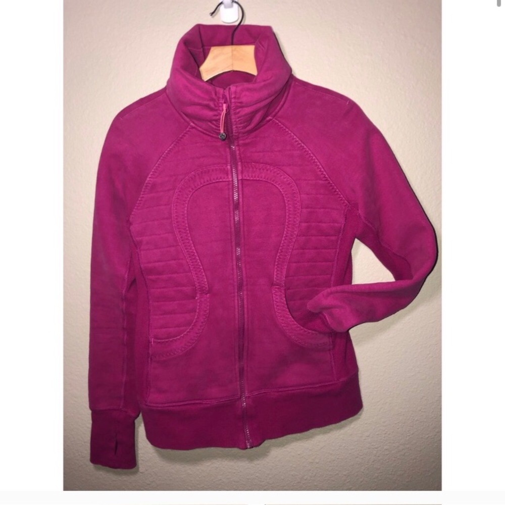 Lululemon got pink scuba hoodie size 6
